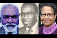 Os cientistas Robert Selvendran, George K. Kinoti, Donna Auguste. (Foto: Reprodução / Network Norwich / University of Nairobi / Twitter Donna Auguste)