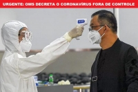 OMS decreta pandemia por causa do novo coronavírus